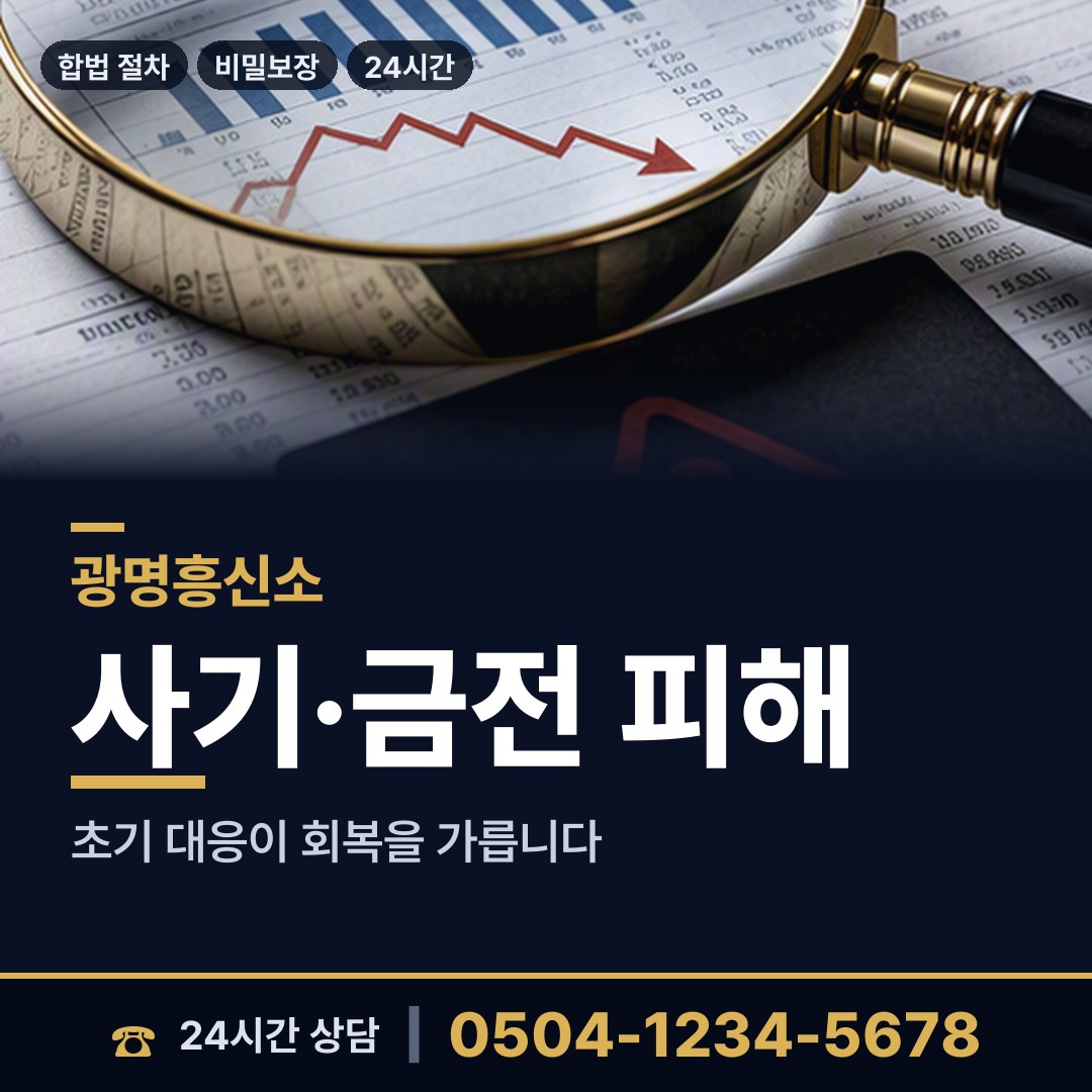 광명 광명3동 탐정사무소 상담 안내